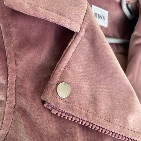 Hudson Toddler Pink Suede Jacket 2T - Picture 5 of 7